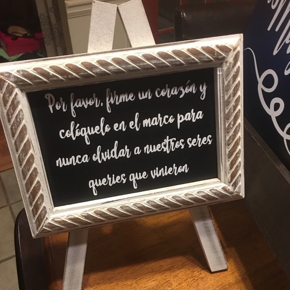 Wedding easels! - Picture 1 of 3